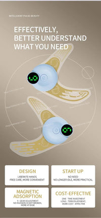 New Eye Massage Device, EMS Tech + Airbag Hot Compress, Relieves Eye Fatigue, Smooths Fine Lines, Lifts Face,  Eye Care Tool