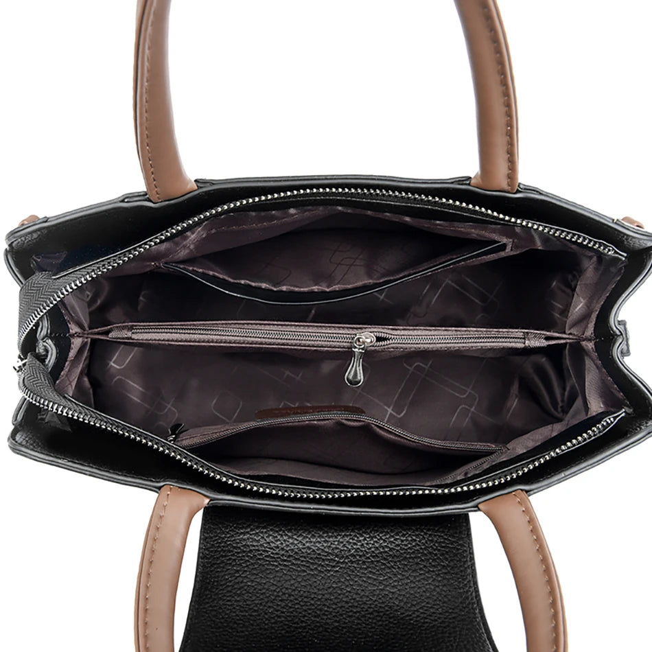 2024 New Fashion Trend Women's Handbag High Quality Large Capacity Female Tote Bags Famous Luxury Brand Women Shoulder Bag Sac