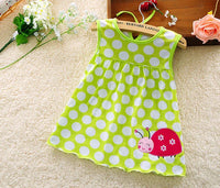 Baby Girls Princess Dress Summer Clothes Cotton Clothing 0-2 Years