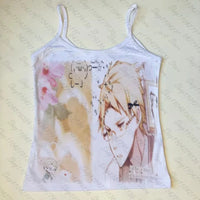 Crop Top for Women Grunge Clothes Y2K Vintage Top 2000s Style Tops With Suspenders