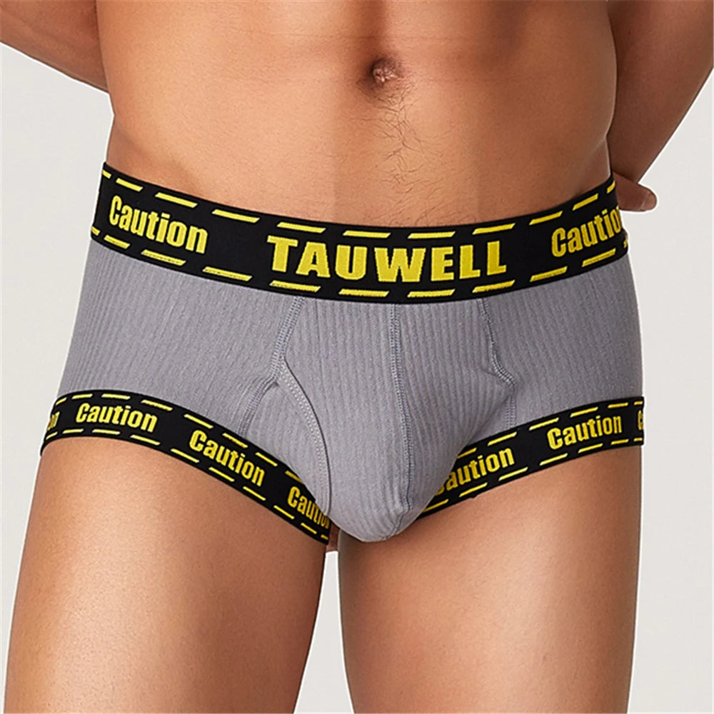 Men's Printed Boxer Briefs Underwear Comfortable Cotton Trunks