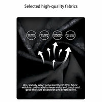 Men's Fashion Trendy Round Neck T-shirt Versatile Short Sleeve Shirt Outdoor Trendy Breathable T-shirt