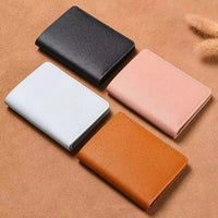 Classic Designer PU Leather Small Wallet for Men Short Simple Women's Purse Fashion Ultra Thin Credit Card Bag Coin Purse