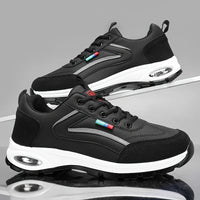 Men's Trendy Sports Shoes Lightweight Breathable Modern Non Slip Shoes Suede Detailing Outdoor Stylish Daily Wear Men Sneakers